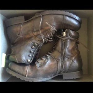 *WOW* Allsaints Leather Boots NWT - size 10/44